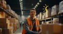 Work at the main warehouse of InPost