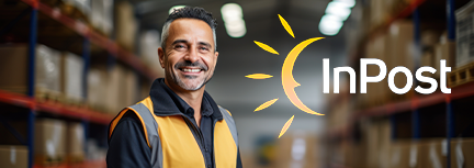 Work at the main warehouse of InPost